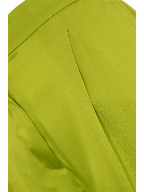 Pantalone in misto seta Verde acido MVP Wardrobe | B020 52275261